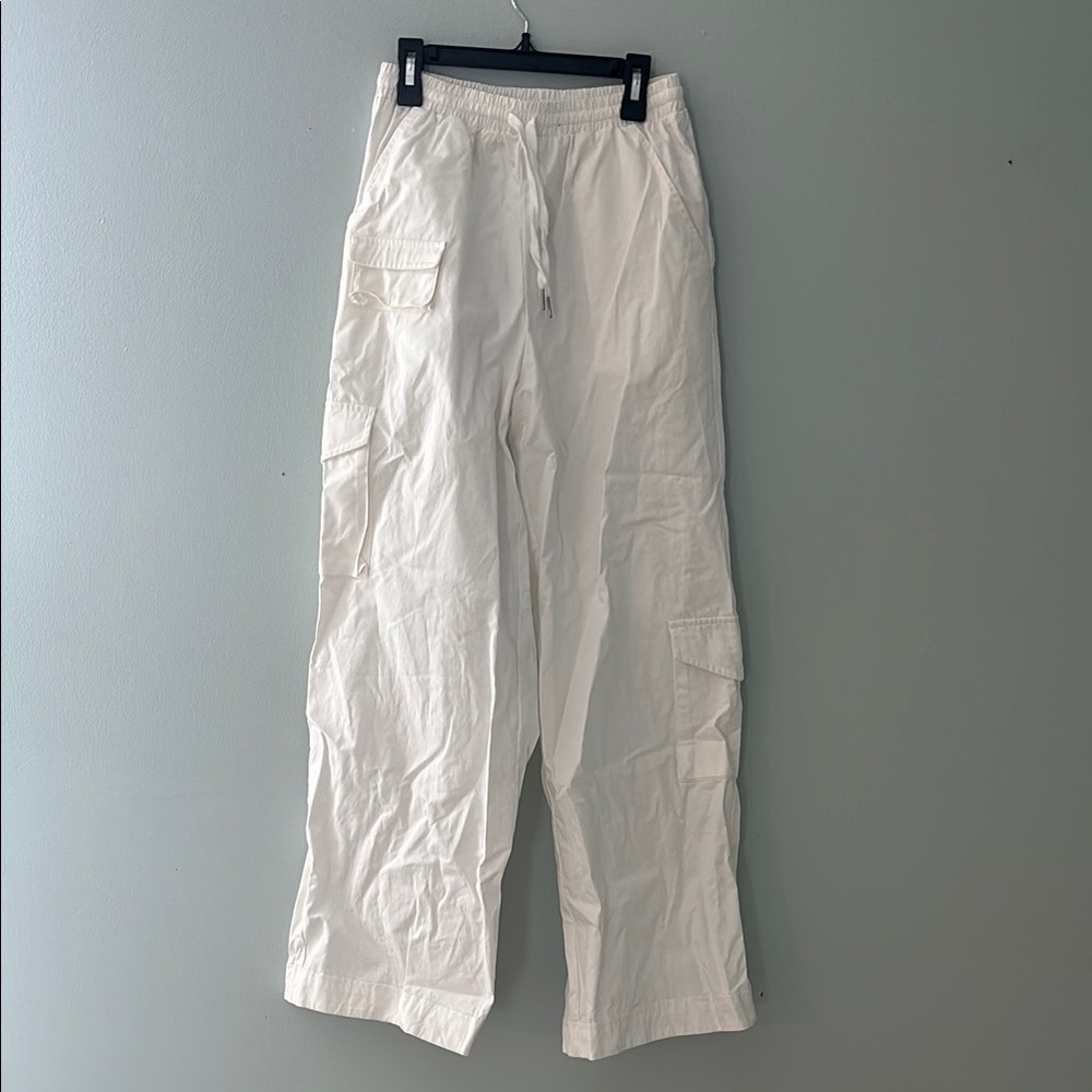 Vrg grl White Cargo Pants